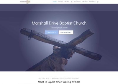 Marshall Drive Baptist Church Website Photo