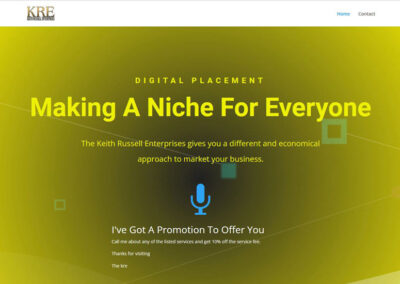 The Keith Russell Enterprises website